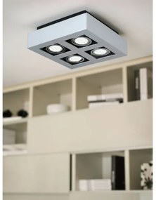 Eglo 91355 - LED Bodové svietidlo LOKE 1 4xGU10-LED/5W/230V