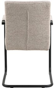 Béžové jedálenské stoličky v súprave 2 ks Adele - Actona