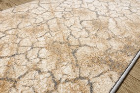 Behúň KARMEL Terra popraskaná zem šedý karamel Veľkosť: 70 cm