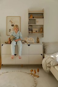 Bellamy Moderná komoda Lotta - 6 zásuviek (béžová)