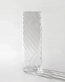 Váza Crytal Twist 15x15x45 cm