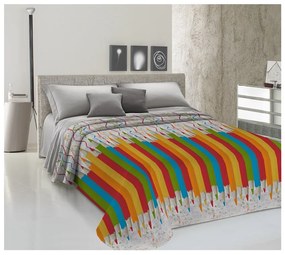 Prikrývka na posteľ CERUZKY viacfarebná Made in Italy