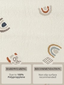 Koberec Hanse Home ADVENTURES RAVI krémový kruh