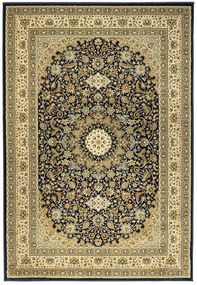 Koberce Breno Kusový koberec KENDRA 711/DZ2B, modrá, viacfarebná,133 x 190 cm