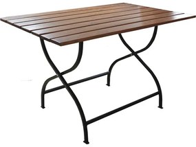 Záhradný stôl Rojaplast Weekend 80x120 cm drevený skladací
