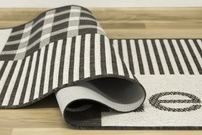 Koberec kuchynský Flex 19053/08 sivý