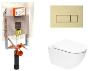 Závesný wc set Vitra S60 na zamurovanie SIKOVZG1