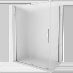 Mexen Velar posuvná sprchová kabína 160 x 80 cm, námraza, chróm - 871-160-080-31-01