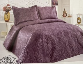 Prikrývka na posteľ 220 x 240 cm Barva: Švestková