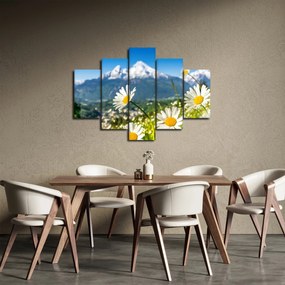 Obraz - Jar v Alpách (150x105 cm)