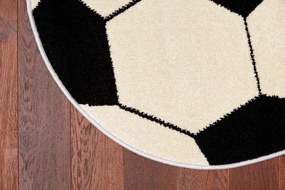 Koberec Agnella Funky Top Kik krém kruh