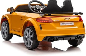 LEAN CARS Elektrické autíčko Audi TT RS žlté
