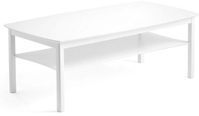 Konferenčný stolík MARATHON, 1200x700x500 mm, biela