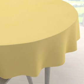 Biante Teflónový okrúhly obrus - Paris TF-121 Svetlo žltý Ø 80 cm