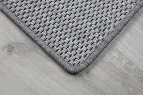 Timzo, Behúň na mieru Nature platina, šíre 40 cm, šedá, chodba / predsieň