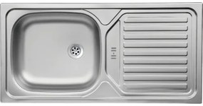 Kuchynská linka so spotrebičmi Cara 220 cm farba čela zelená dub matná farba korpusu dub