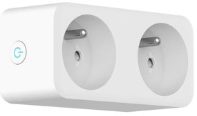 Immax NEO 07751L - Inteligentná rozbočovacia zásuvka NEO LITE 2x16A/230V Wi-Fi Tuya