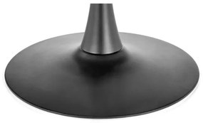 Jedálenský stôl CARMELO 75x100 cm čierna/hnedá