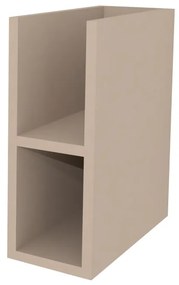 Mereo, Mereo Aira, kúpeľňová skrinka 20 cm, spodná, Multidecor, Šedý kameň, MER-CN797SSEKA