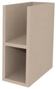 Mereo, Mereo Aira, kúpeľňová skrinka 20 cm, spodná, Multidecor, Šedý kameň, MER-CN797SSEKA