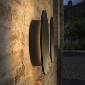 Ideal Lux - LED vonkajšie nástenné svietidlo PUNTO LED/9W/230V CRI pr. 18 cm IP54 čierne
