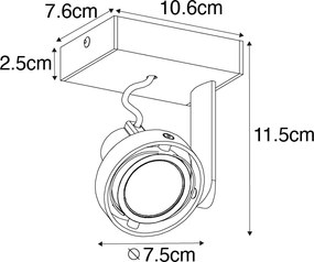 Moderné bodové svetlo biele - Master 50