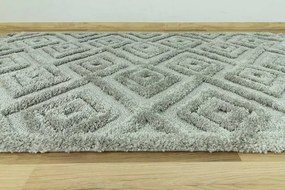 Koberec Berber 6846 l.3D sivý