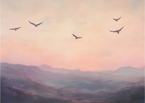 Obraz - Hejno vtákov II. (70x50 cm)