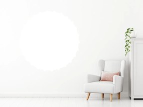 Kruhová mandala nálepka na stenu 40 x 40 cm