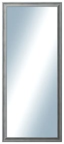 DANTIK - Zrkadlo v rámu, rozmer s rámom 60x140 cm z lišty KOSTELNÍ malá šedá (3167)
