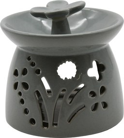 ARÔME Aromalampa Kvet, 8 cm Farba: Šedá