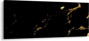 Obraz - Zlaý dekor (120x50 cm)