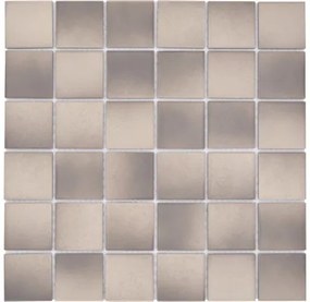 Keramická mozaika CD 215 béžová/hnedá mix 30,5 x 30,5 cm