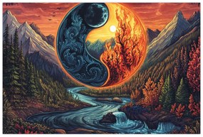 Obraz - Živly (90x60 cm)