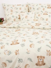 Bavlnené obliečky Renforcé - Lesní kamaráti