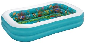 Nafukovací bazén 3D podmorský svet 262x175x51 cm 54177