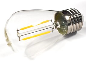 Dekoračná LED žiarovka E27 teplá 2700k 1,5w 100 lm