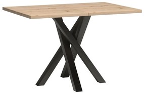 Stôl Sigeren SG13, Farby:: čierna + dub artisan