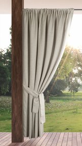 ZÁHRADNÝ VODEODOLNÝ ZÁVES NA PÁSKE GARDEN 155X200 CM BÉŽOVÁ