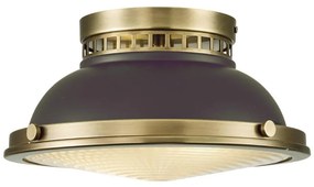 Hinkley HK-AMELIA-F-M-RB - Stropné svietidlo AMELIA 2xE27/40W/230V čierna/bronzová