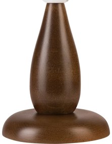 Stolná lampa PERA 1xE27/60W/230V tmavohnedá/buk