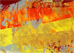 Obraz abstrakcie - maľba (70x50 cm)