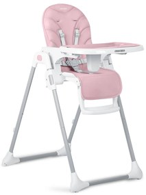 Detská jedálenská stolička Ricokids Tulo ružová