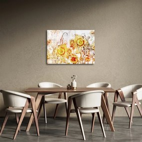 Obraz - Slnečnica, maľba (70x50 cm)