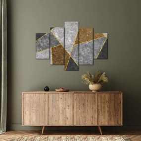 Obraz - Imitácia materiálov (150x105 cm)