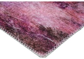 Bielo-ružový umývateľný koberec 120x180 cm – Vitaus
