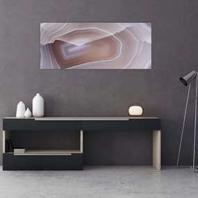 Obraz - Mramorový achát (120x50 cm)