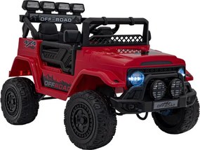 Elektrické autíčko Off-Road CLIMBER červené