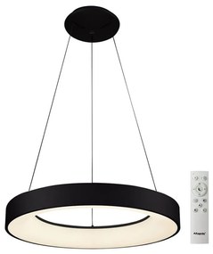 Azzardo AZ5008 - LED Stmievateľný luster na lanku SANTANA LED/50W/230V čierna + DO