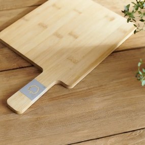 Sada štyroch dosiek na krájanie BAMBOU so sivou rúčkou SS22 812960 (4ks)